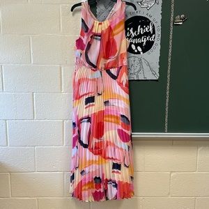 Colorful spring dress